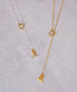 Line Coil Heartネックレス LAPUIS